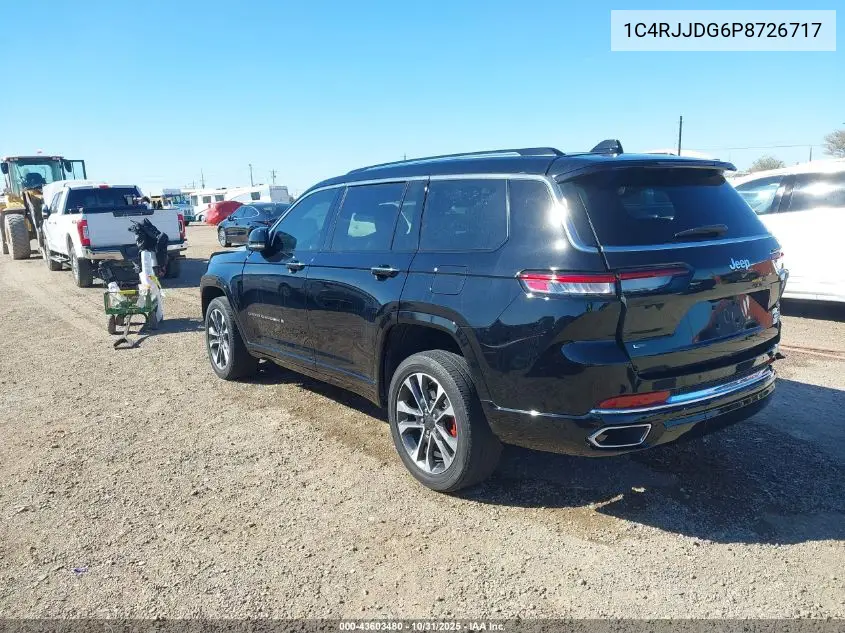 1C4RJJDG6P8726717 2023 Jeep Grand Cherokee L Overland 4X2