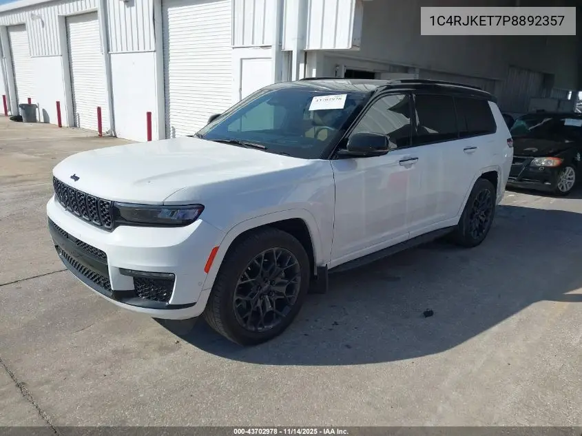 1C4RJKET7P8892357 2023 Jeep Grand Cherokee L Summit Reserve 4X4