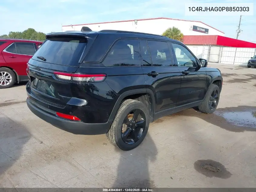 1C4RJHAG0P8850303 2023 Jeep Grand Cherokee Altitude 4X4