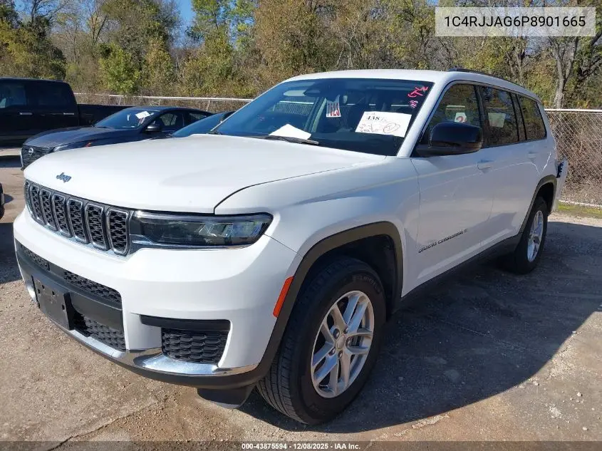 1C4RJJAG6P8901665 2023 Jeep Grand Cherokee L Laredo 4X2