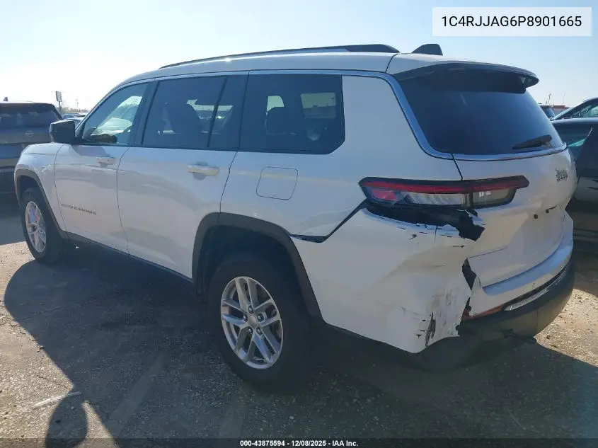1C4RJJAG6P8901665 2023 Jeep Grand Cherokee L Laredo 4X2