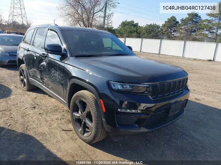 1C4RJHBG4RC127438 2024 Jeep Grand Cherokee Limited