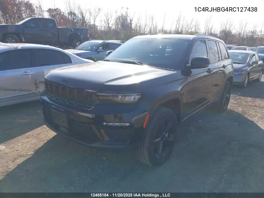 1C4RJHBG4RC127438 2024 Jeep Grand Cherokee Limited