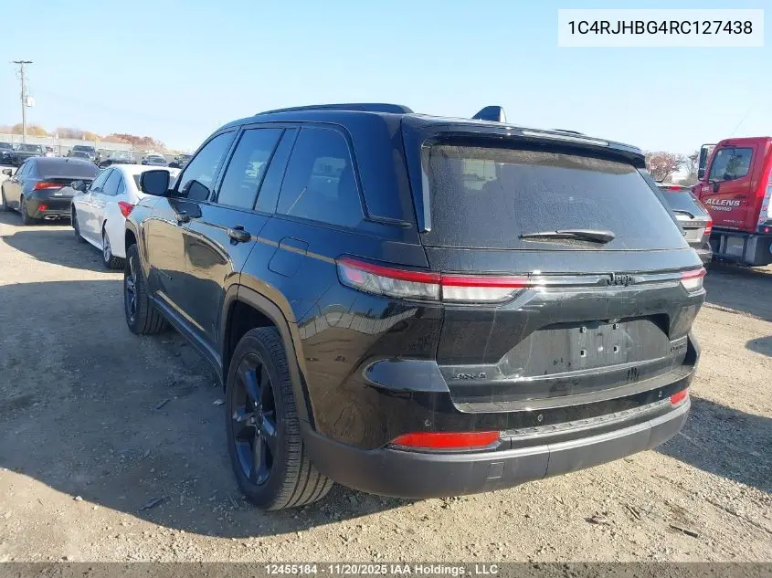 1C4RJHBG4RC127438 2024 Jeep Grand Cherokee Limited