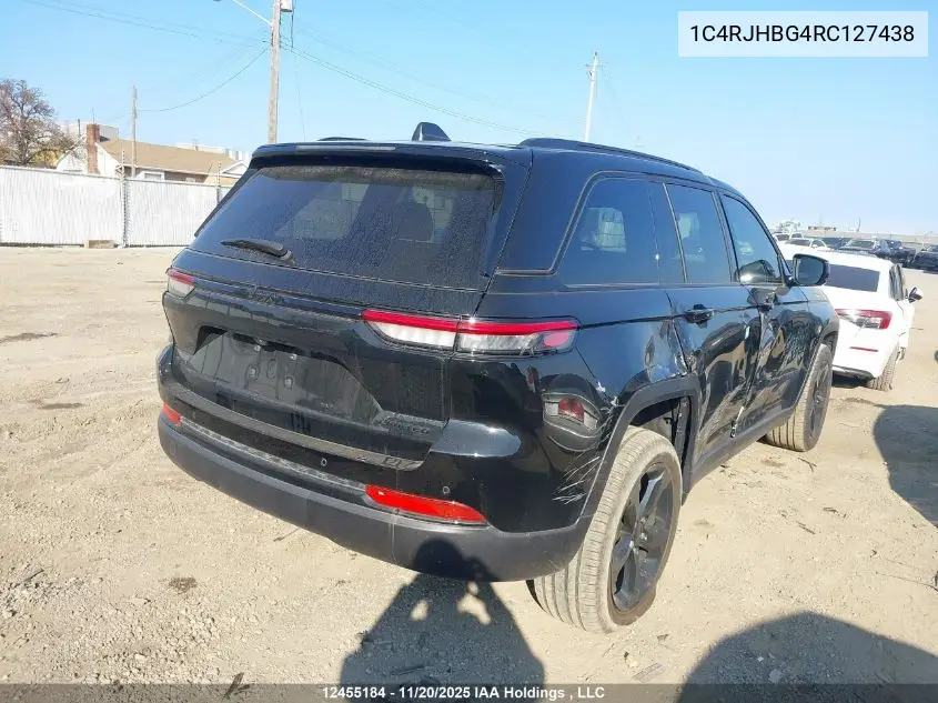 1C4RJHBG4RC127438 2024 Jeep Grand Cherokee Limited