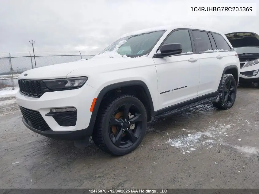 1C4RJHBG7RC205369 2024 Jeep Grand Cherokee Limited