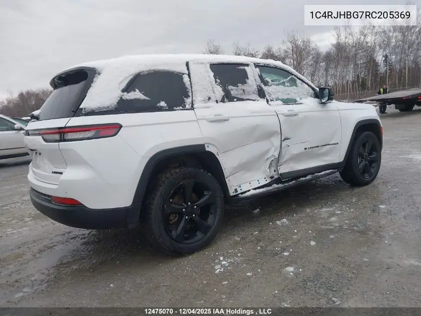 1C4RJHBG7RC205369 2024 Jeep Grand Cherokee Limited