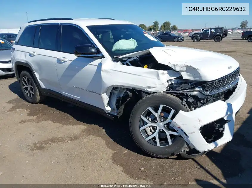 1C4RJHBG6RC229632 2024 Jeep Grand Cherokee Limited 4X4