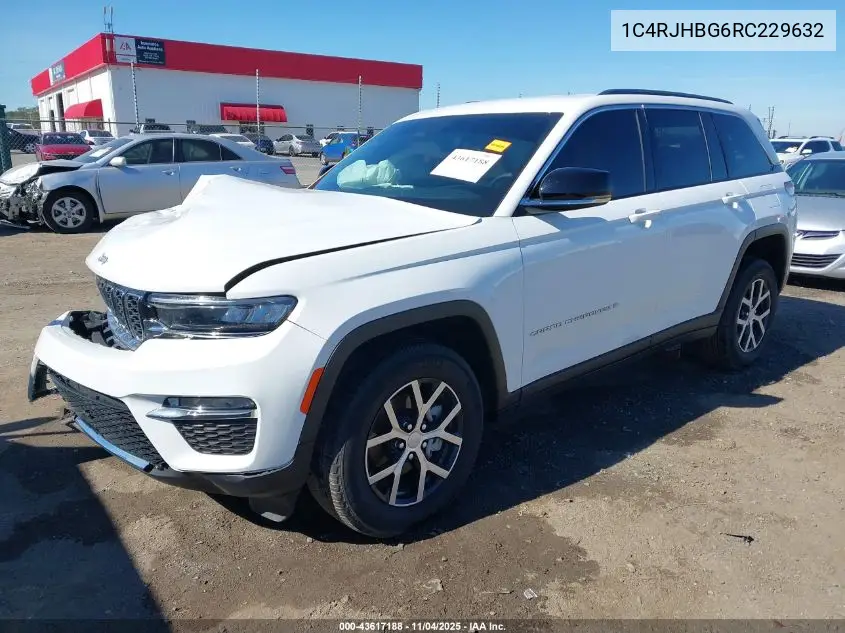 1C4RJHBG6RC229632 2024 Jeep Grand Cherokee Limited 4X4