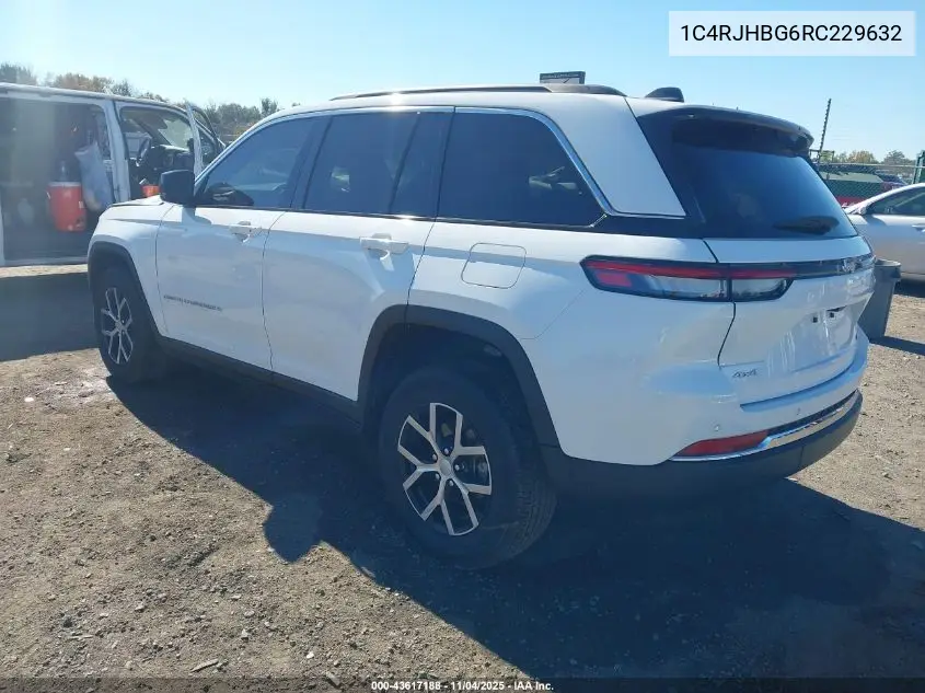 1C4RJHBG6RC229632 2024 Jeep Grand Cherokee Limited 4X4