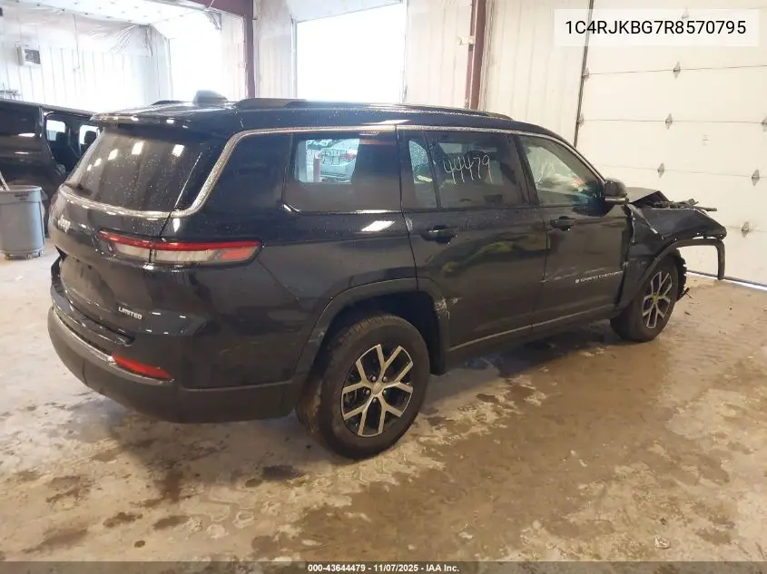 1C4RJKBG7R8570795 2024 Jeep Grand Cherokee L Limited 4X4