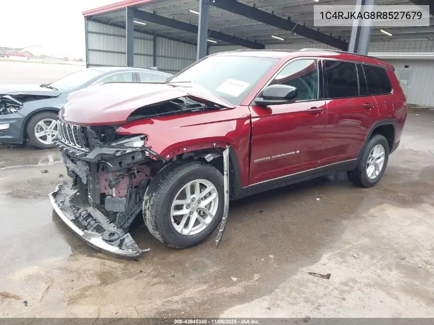 1C4RJKAG8R8527679 2024 Jeep Grand Cherokee L Laredo X 4X4