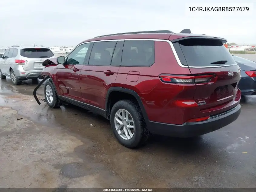 1C4RJKAG8R8527679 2024 Jeep Grand Cherokee L Laredo X 4X4