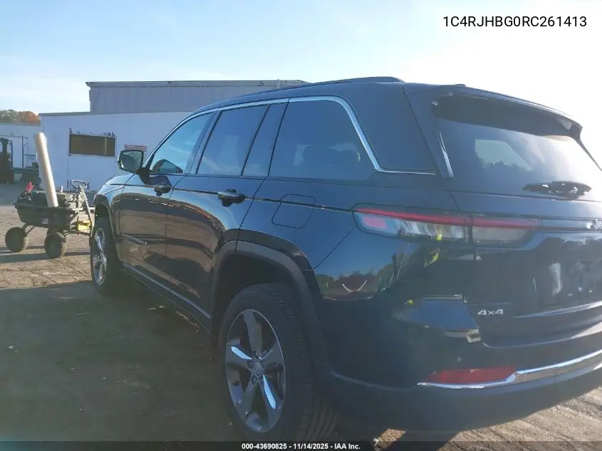 1C4RJHBG0RC261413 2024 Jeep Grand Cherokee Limited 4X4