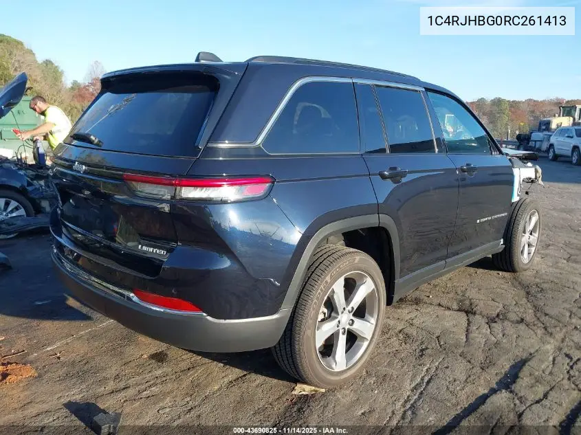 1C4RJHBG0RC261413 2024 Jeep Grand Cherokee Limited 4X4