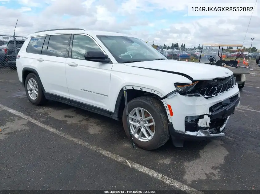 1C4RJKAGXR8552082 2024 Jeep Grand Cherokee L Laredo 4X4