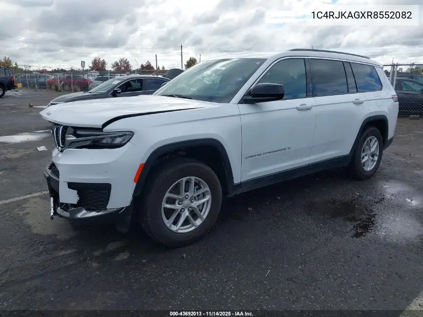 1C4RJKAGXR8552082 2024 Jeep Grand Cherokee L Laredo 4X4