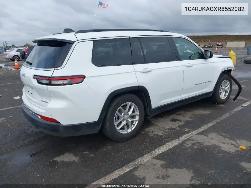 1C4RJKAGXR8552082 2024 Jeep Grand Cherokee L Laredo 4X4
