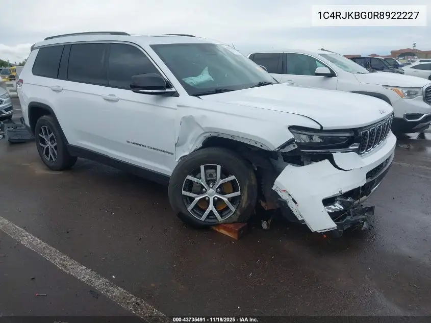 1C4RJKBG0R8922227 2024 Jeep Grand Cherokee L Limited 4X4