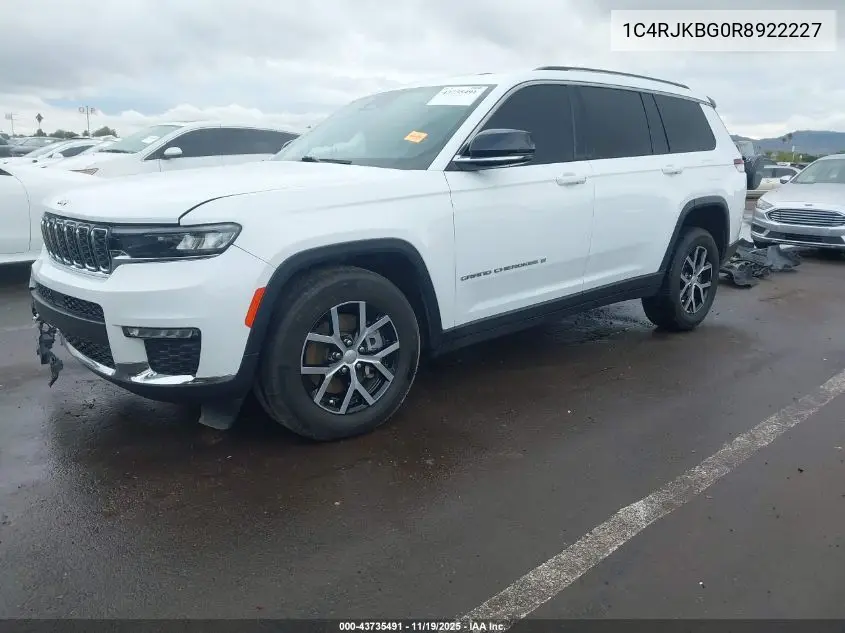 1C4RJKBG0R8922227 2024 Jeep Grand Cherokee L Limited 4X4