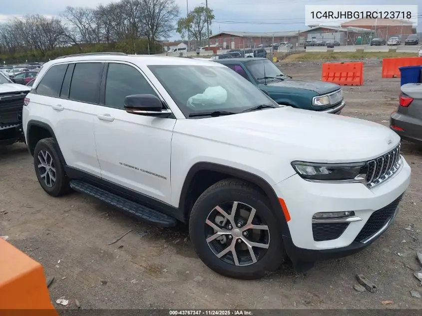 1C4RJHBG1RC123718 2024 Jeep Grand Cherokee Limited 4X4