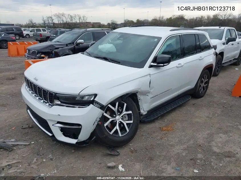 1C4RJHBG1RC123718 2024 Jeep Grand Cherokee Limited 4X4