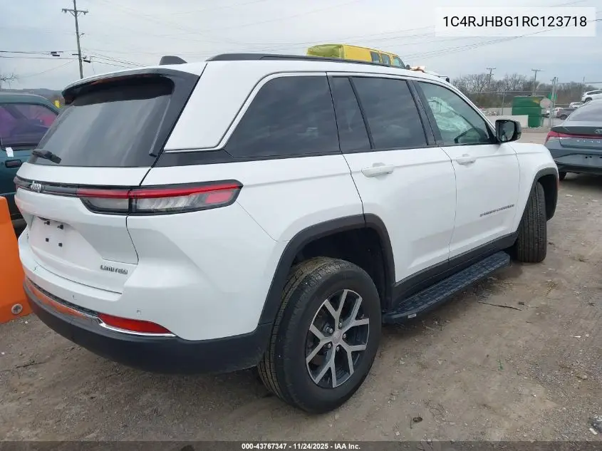 1C4RJHBG1RC123718 2024 Jeep Grand Cherokee Limited 4X4