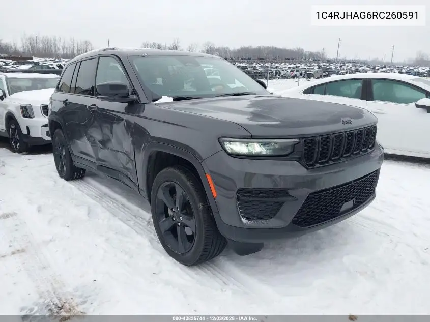 1C4RJHAG6RC260591 2024 Jeep Grand Cherokee Altitude X 4X4