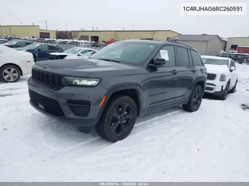 1C4RJHAG6RC260591 2024 Jeep Grand Cherokee Altitude X 4X4
