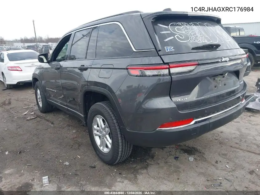 1C4RJHAGXRC176984 2024 Jeep Grand Cherokee Laredo 4X4