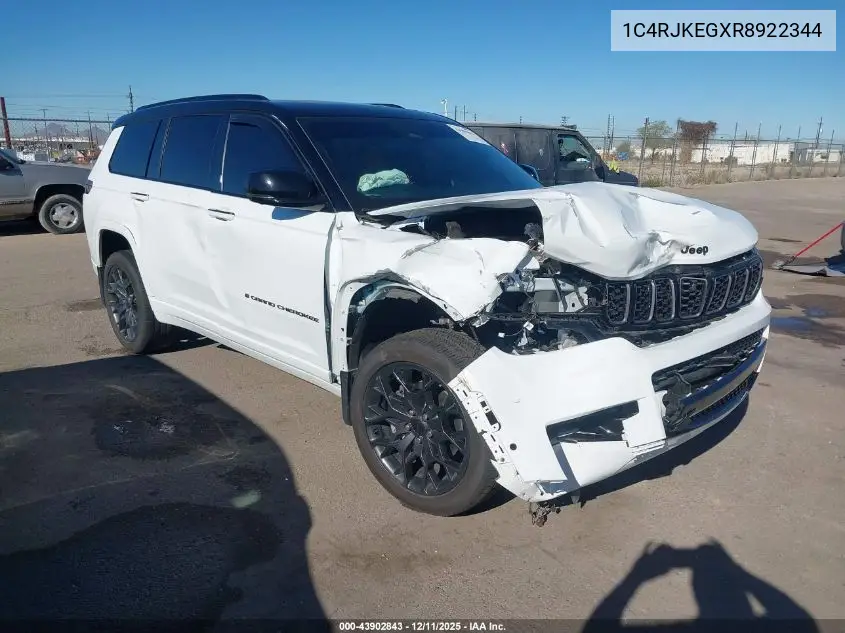 1C4RJKEGXR8922344 2024 Jeep Grand Cherokee L Summit Reserve 4X4