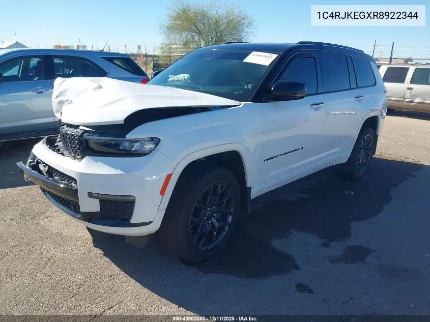 1C4RJKEGXR8922344 2024 Jeep Grand Cherokee L Summit Reserve 4X4