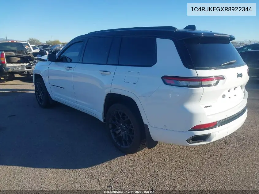 1C4RJKEGXR8922344 2024 Jeep Grand Cherokee L Summit Reserve 4X4