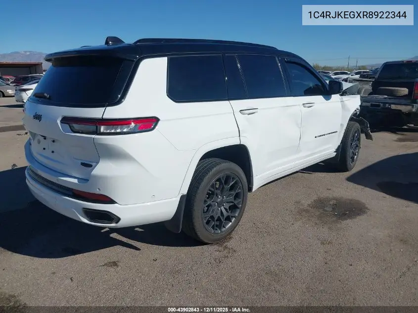 1C4RJKEGXR8922344 2024 Jeep Grand Cherokee L Summit Reserve 4X4