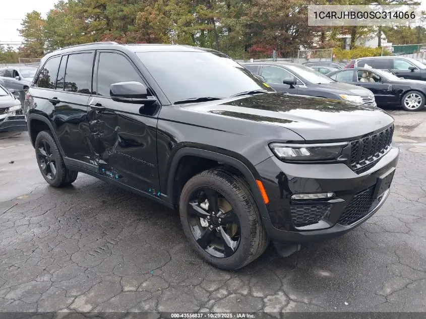 1C4RJHBG0SC314066 2025 Jeep Grand Cherokee Limited 4X4