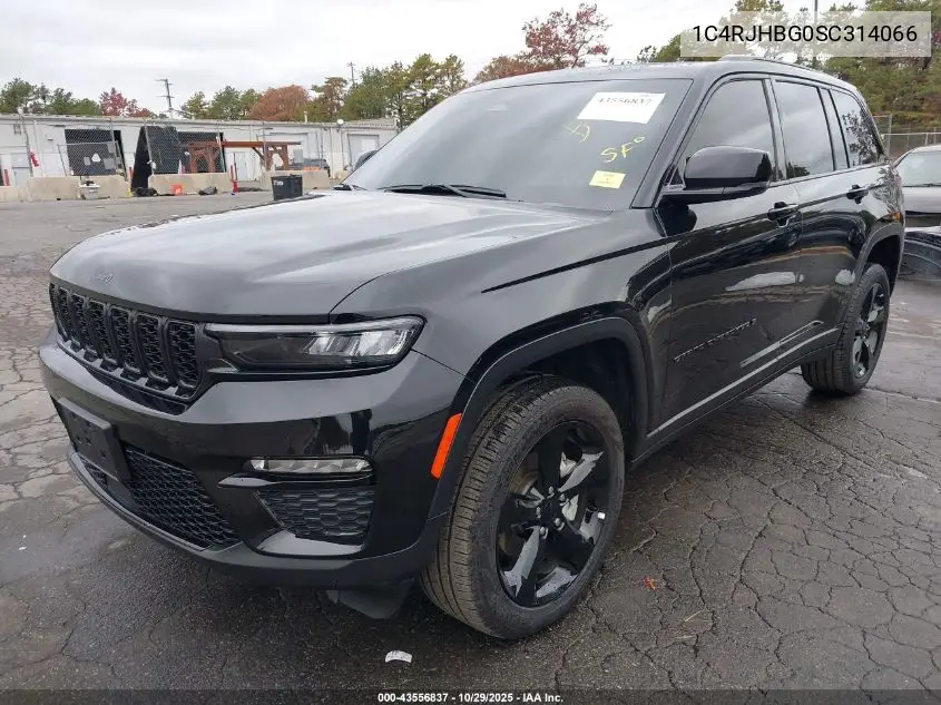1C4RJHBG0SC314066 2025 Jeep Grand Cherokee Limited 4X4