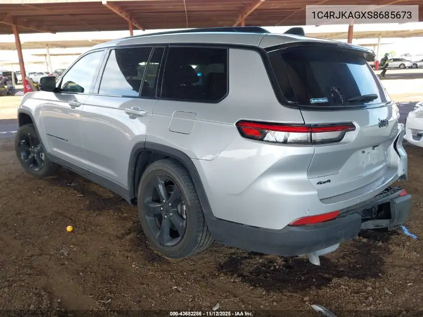 1C4RJKAGXS8685673 2025 Jeep Grand Cherokee L Altitude 4X4