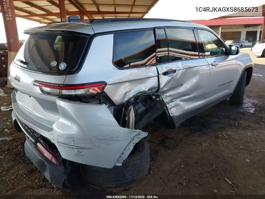 1C4RJKAGXS8685673 2025 Jeep Grand Cherokee L Altitude 4X4
