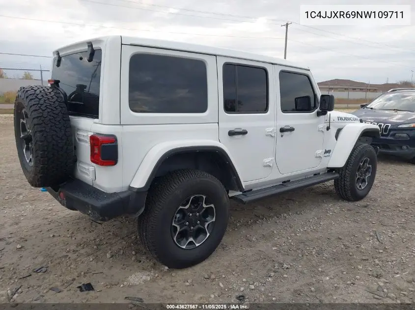 1C4JJXR69NW109711 2022 Jeep Wrangler 4Xe Unlimited Rubicon 4X4
