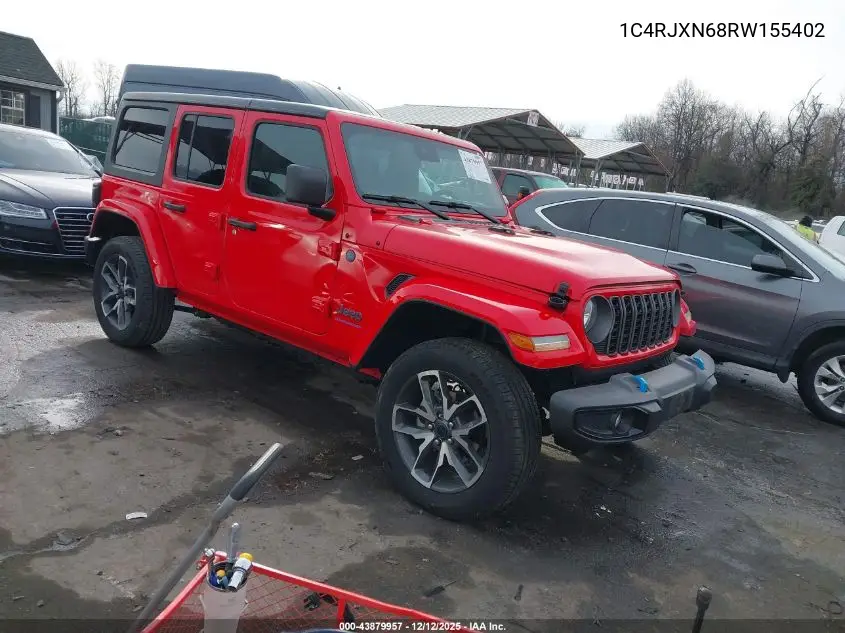 1C4RJXN68RW155402 2024 Jeep Wrangler 4Xe Sport S 4Xe