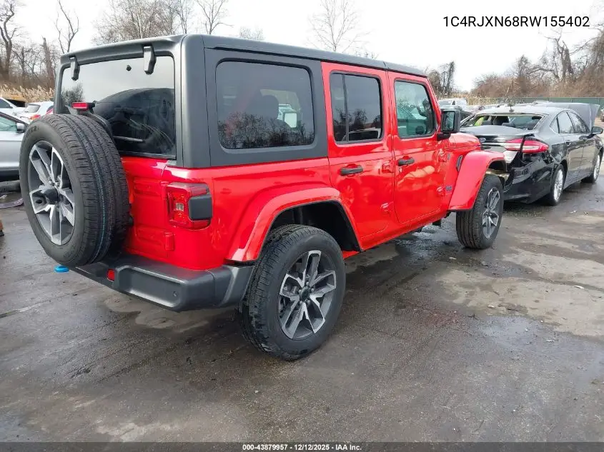 1C4RJXN68RW155402 2024 Jeep Wrangler 4Xe Sport S 4Xe