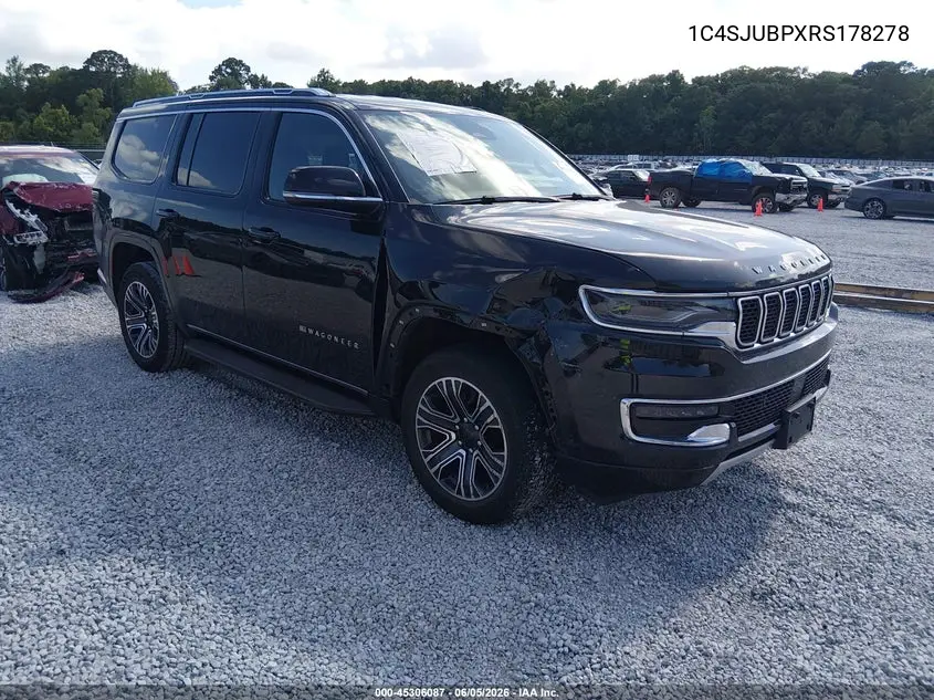2024 Jeep Wagoneer Series Ii 4X2 VIN: 1C4SJUBPXRS178278 Lot: 45306087