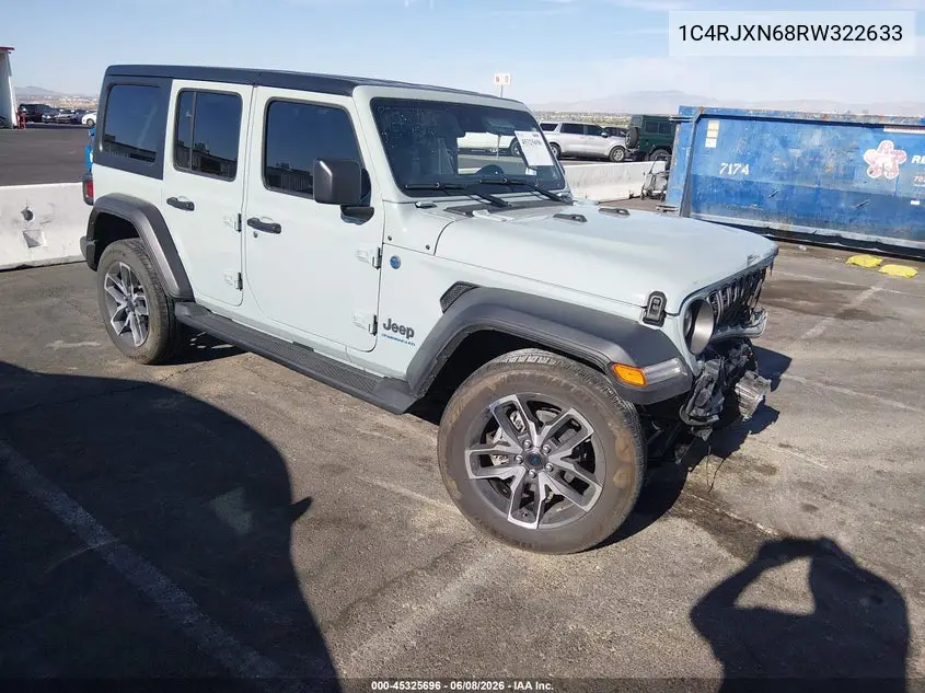 2024 Jeep Wrangler 4Xe Sport S 4Xe VIN: 1C4RJXN68RW322633 Lot: 45325696