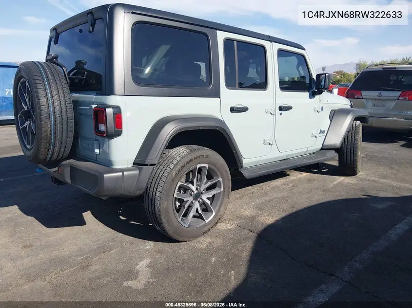 2024 Jeep Wrangler 4Xe Sport S 4Xe VIN: 1C4RJXN68RW322633 Lot: 45325696