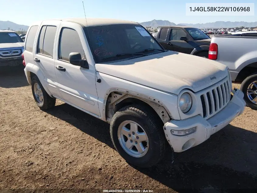 1J4GL58K22W106968 2002 Jeep Liberty Limited Edition