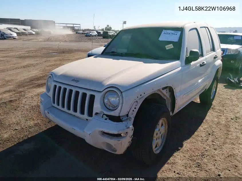 1J4GL58K22W106968 2002 Jeep Liberty Limited Edition