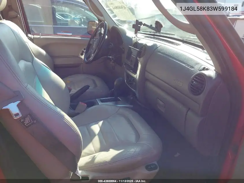 1J4GL58K83W599184 2003 Jeep Liberty Limited Edition