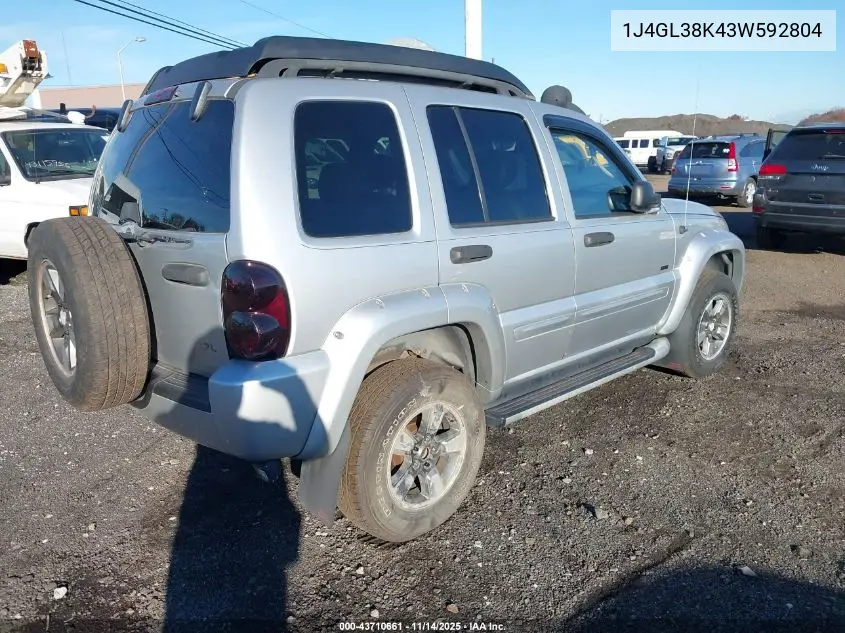1J4GL38K43W592804 2003 Jeep Liberty Renegade