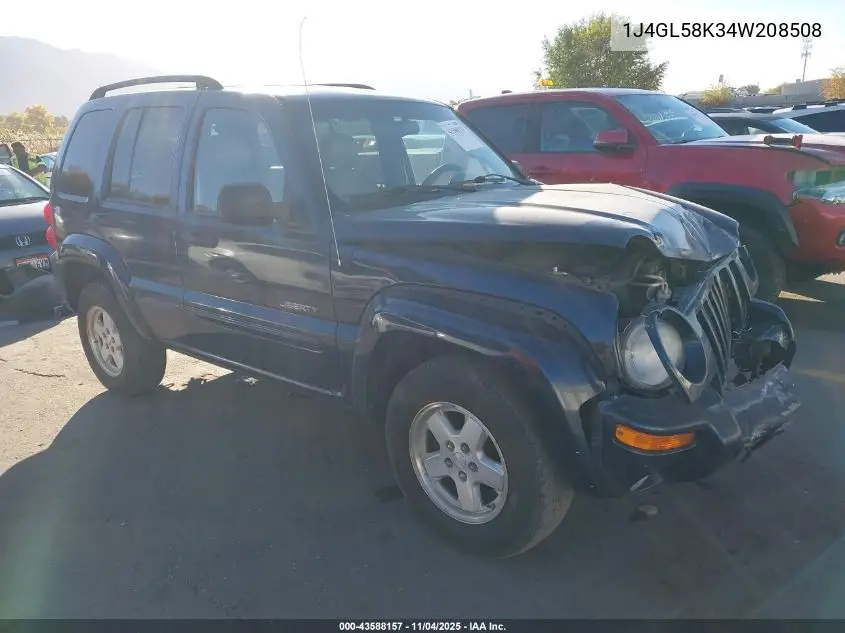 1J4GL58K34W208508 2004 Jeep Liberty Limited Edition