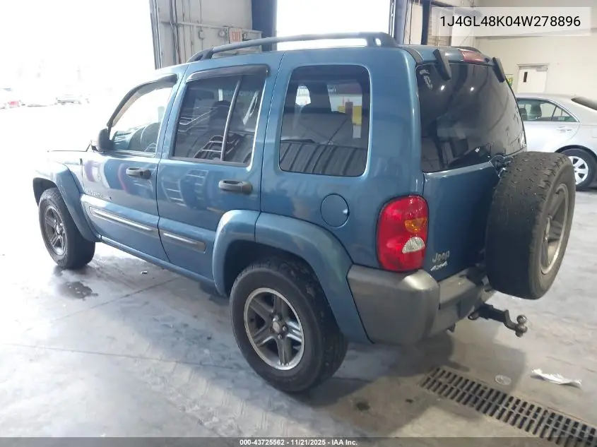 1J4GL48K04W278896 2004 Jeep Liberty Sport